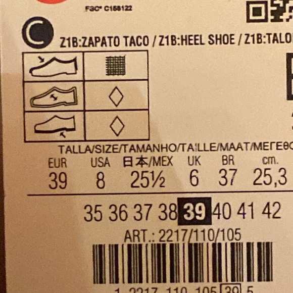 NWT. Zara Light Brown Slingback Block Heel Pumps. Size 6, 9.  8. - Picture 9 of 9